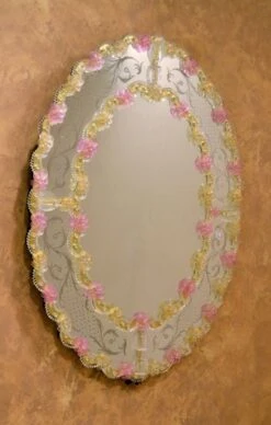 Ninfea Rosa - Venetian Mirror
