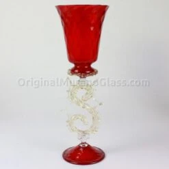 Venetian Goblet Red S - Murano Glass -Life Store 143773838678