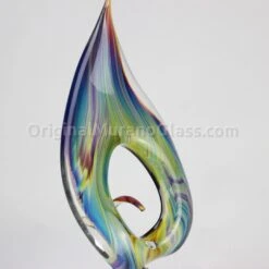 Calla Flower - Sculpture In Chalcedony - Original Murnao Glass OMG -Life Store 1444486578692