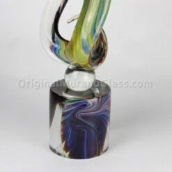 Calla Flower - Sculpture In Chalcedony - Original Murnao Glass OMG -Life Store 1444486579716