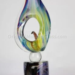 Calla Flower - Sculpture In Chalcedony - Original Murnao Glass OMG -Life Store 1444486580276