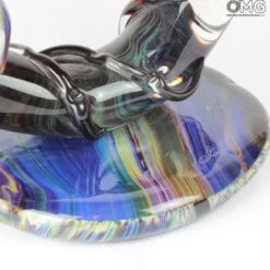 Batoideas Into The Abyss - Sculpture In Chalcedony - Murano Glass - Sawfish Rayes -Life Store 1455446361212