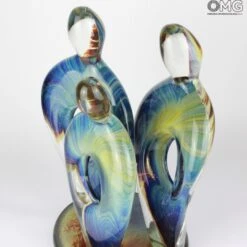 Armony Family - Sculpture In Chalcedony - Original Murano Glass OMG -Life Store 1455486732334