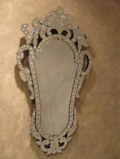 Sofia Amina Venetian Mirror Gold Engraved -Life Store 1461426021911