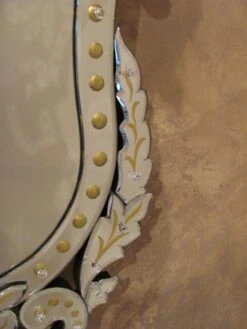 Sofia Amina Venetian Mirror Gold Engraved -Life Store 1461426023947