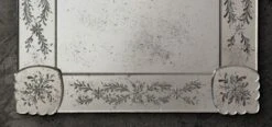 Bucolica - Venetian Mirror - Engraved Flowers 6 Bucolica - Venetian Mirror - Engraved Flowers -Life Store 1462868838928