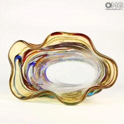 Harlequin Vase - Curvy Vase - Original Murano Glass -Life Store 150230125219