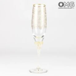 Champagne Drinking Glass Barocco Flutes - 6 Pieces Set -Life Store 1507624624660