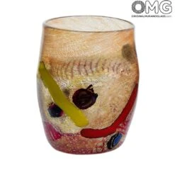 Fruit - Set Of 6 Drinking Glasses - Mix Colors Tumbler Goto - Original Murano Glass -Life Store 1508491582830