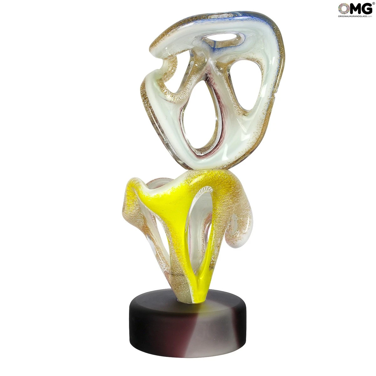 Meeting Sculpture - Slimer Abstract - Murano Glass Sculpture 5 Meeting Sculpture - Slimer Abstract - Murano Glass Sculpture - Image 3