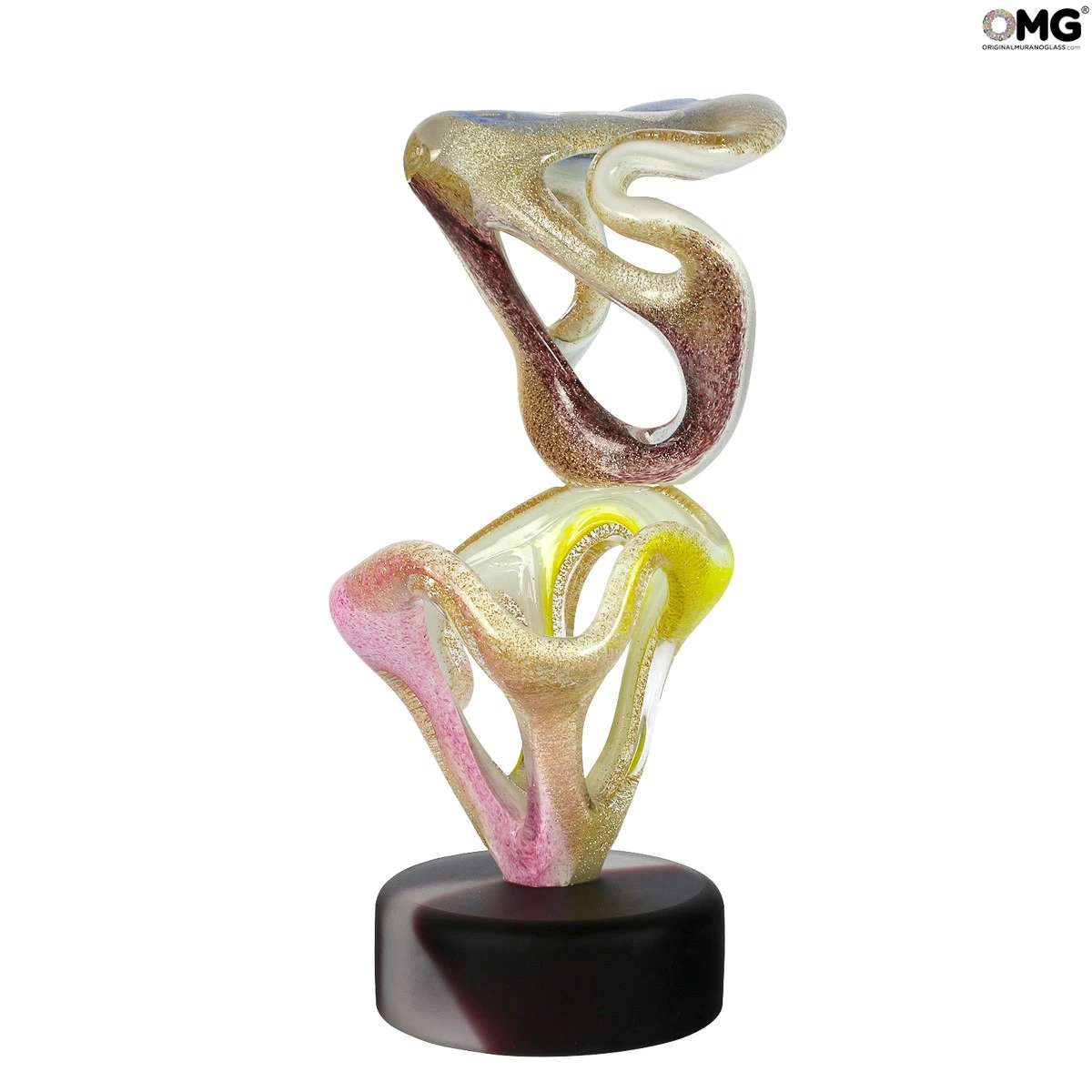 Meeting Sculpture - Slimer Abstract - Murano Glass Sculpture 6 Meeting Sculpture - Slimer Abstract - Murano Glass Sculpture - Image 4