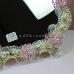 Flowers Pink Table Mirror Venetian -Life Store IMG 7140