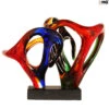 Genom - Abstract - Murano Glass Sculpture -Life Store abstract slimer base original murano glass omg