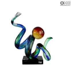 Abstract Thing - Abstract - Murano Glass Sculpture -Life Store abstract thing murano glass 3 2