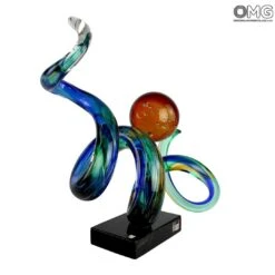 Abstract Thing - Abstract - Murano Glass Sculpture -Life Store abstract thing murano glass 4