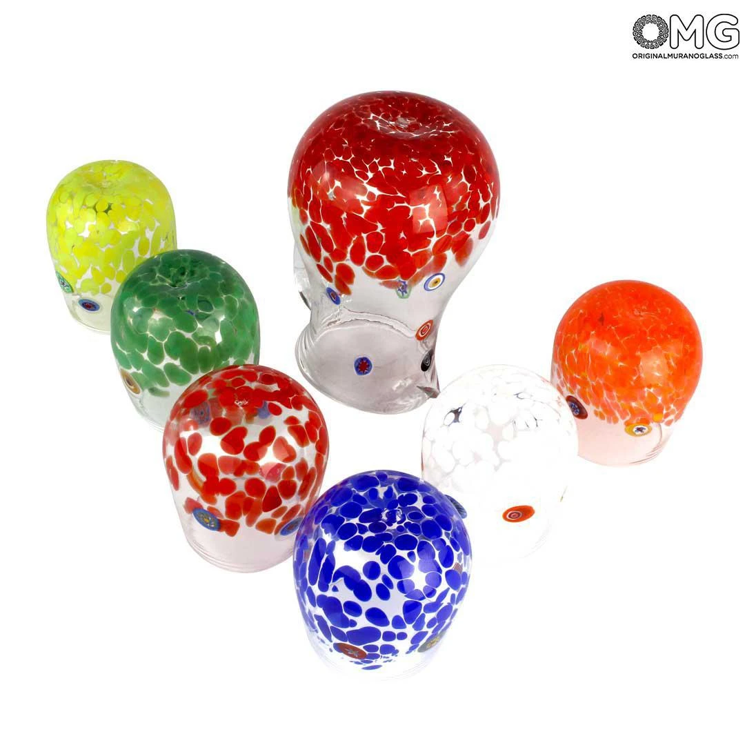 Set Of 6 Drinking Glasses - Allegro - Original Murano Glass 7 Set Of 6 Drinking Glasses - Allegro - Original Murano Glass - Image 5