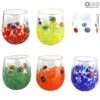 Set Of 6 Drinking Glasses - Allegro - Original Murano Glass -Life Store allegro murano glasses set murano glass 6