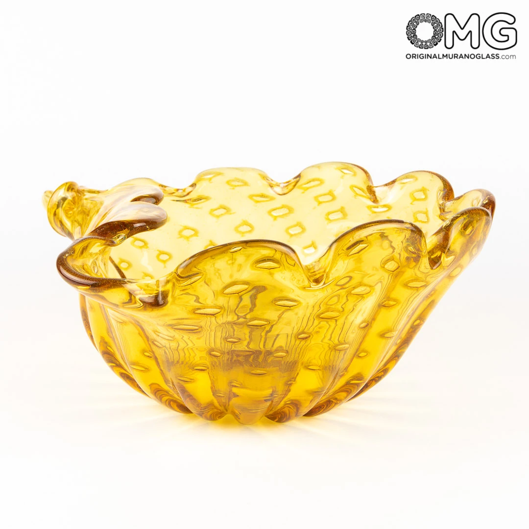 Amber Centerpiece - Baleton - Original Murano Glass OMG 6 Amber Centerpiece - Baleton - Original Murano Glass OMG - Image 4