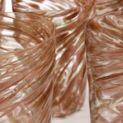 Set Of 6 Drinking Glasses - Furnace Fire - Original Murano Glass OMG -Life Store avventurina glasses set murano glass 6 1