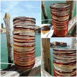 Bacchus Cylinder Vase - Murano Glass Artist 13 Bacchus Cylinder Vase - Murano Glass Artist -Life Store baccus compose vase