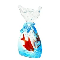 Bag Aquarium - Original Murano Glass OMG -Life Store bag aquarium fish red original murano glass omg2