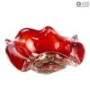 Fashion 60s Ashtray - Red Venetian Glass Murano OMG® -Life Store baletono vase 3 red murano glass 1