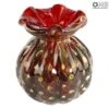 Fashion 60s Buddy Vase - Red Venetian Glass Murano OMG® -Life Store baletono vase 6 red murano glass 2