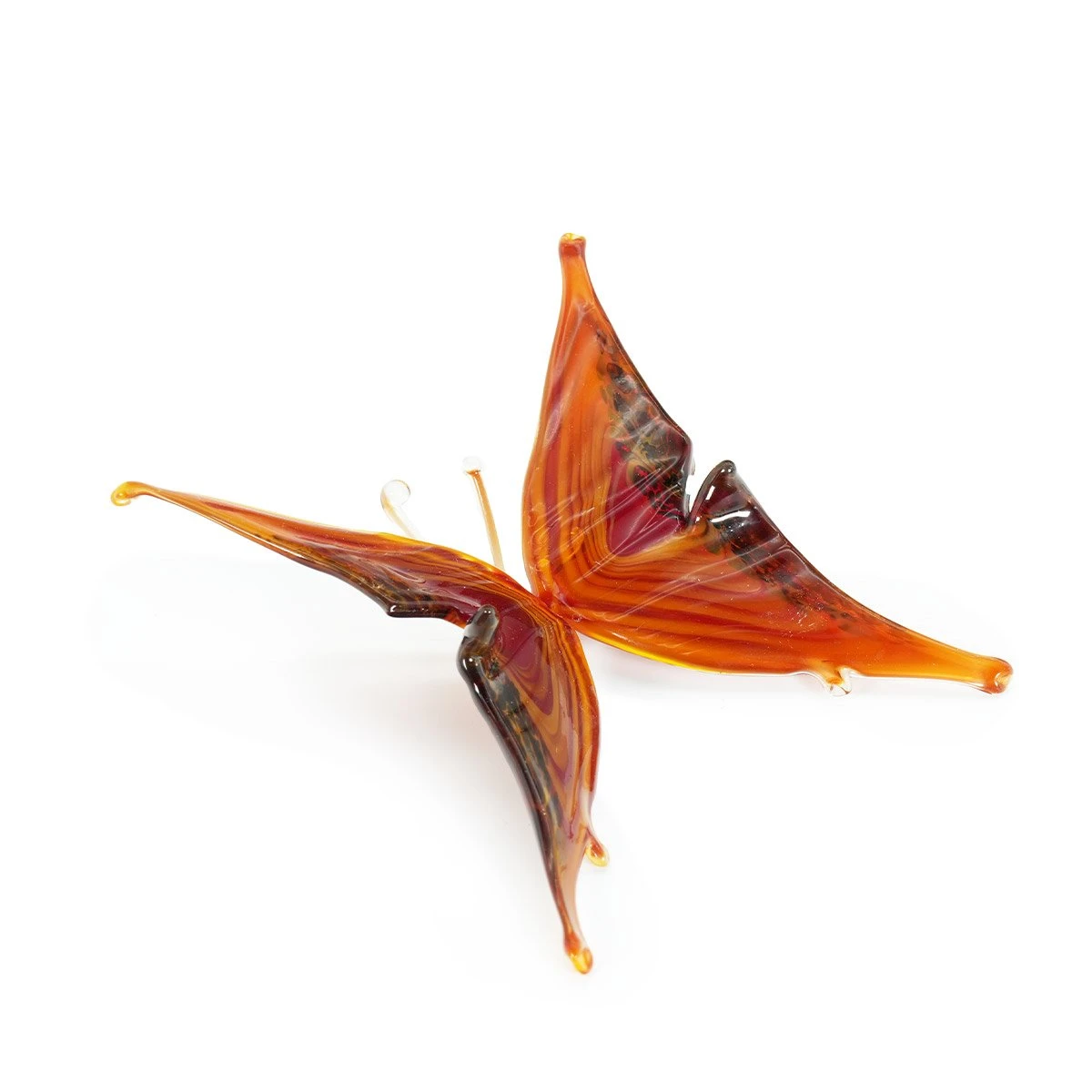 Wonderful Orange Butterfly Figurine - Original Murano Glass OMG 6 Wonderful Orange Butterfly Figurine - Original Murano Glass OMG - Image 4