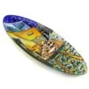 The Caffe Plate - Van Gogh Tribute - Oval -Life Store caffe van gogh full oval plate murano glass 2