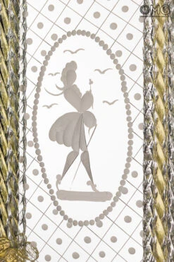 Aurelius - Wall Venetian Mirror - Murano Glass -Life Store cassio mirror original murano glass 4