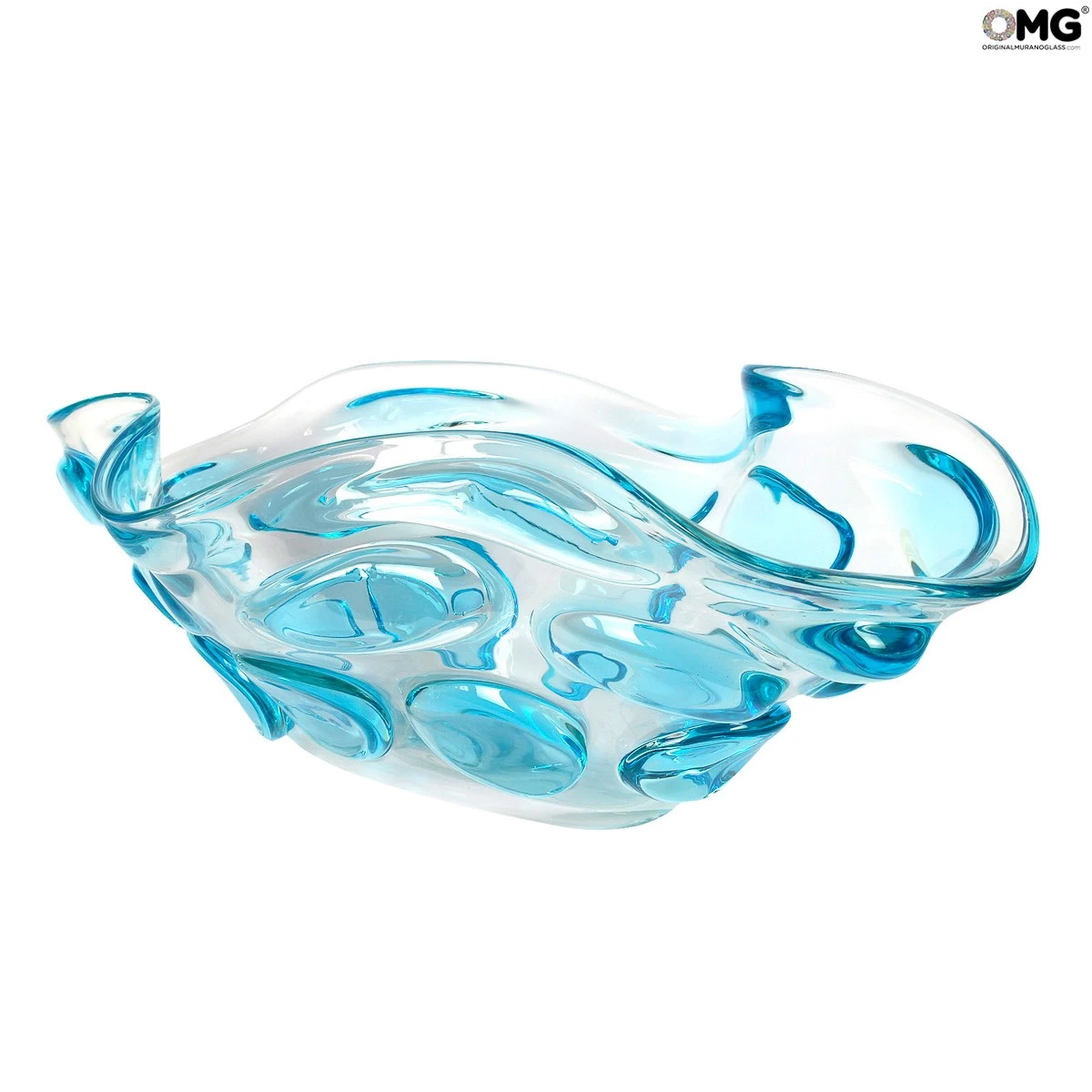 Boss - Sombrero Bowl Lightblue - Blown Glass - Original - Murano - Glass - Omg 5 Boss - Sombrero Bowl Lightblue - Blown Glass - Original - Murano - Glass - Omg - Image 3