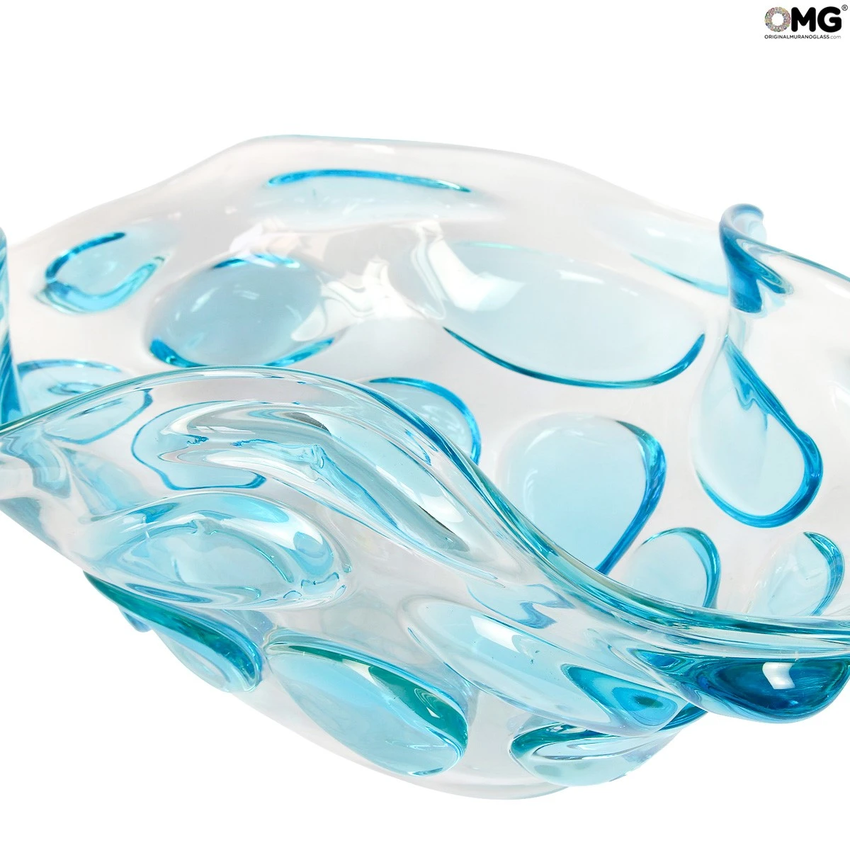 Boss - Sombrero Bowl Lightblue - Blown Glass - Original - Murano - Glass - Omg 4 Boss - Sombrero Bowl Lightblue - Blown Glass - Original - Murano - Glass - Omg - Image 2