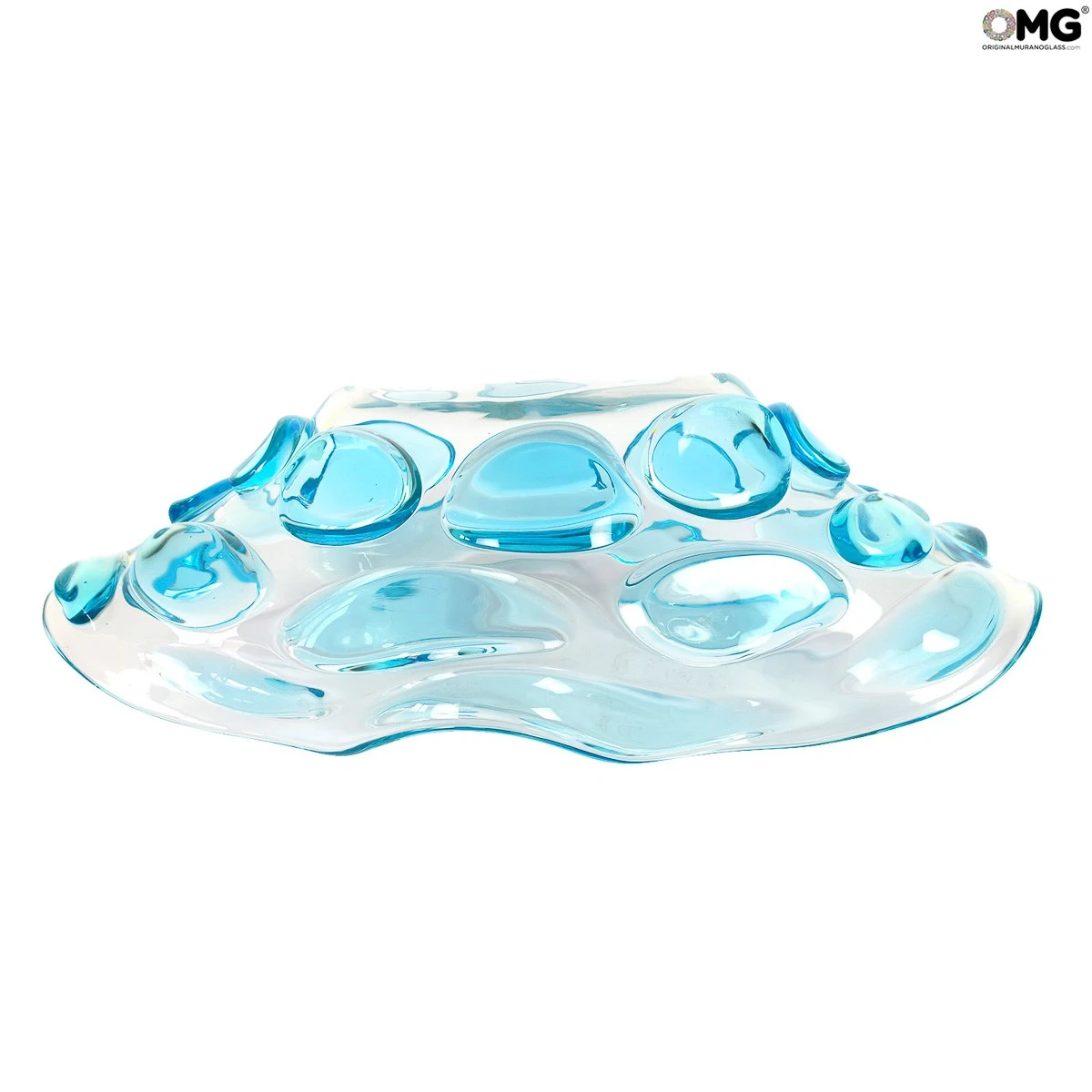 Boss - Sombrero Bowl Lightblue - Blown Glass - Original - Murano - Glass - Omg 7 Boss - Sombrero Bowl Lightblue - Blown Glass - Original - Murano - Glass - Omg - Image 5