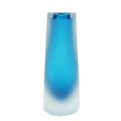 Vase Diafon Light Blue - Sommerso - Original Murano Glass -Life Store diafon lightblue sommerso original murano glass omg4