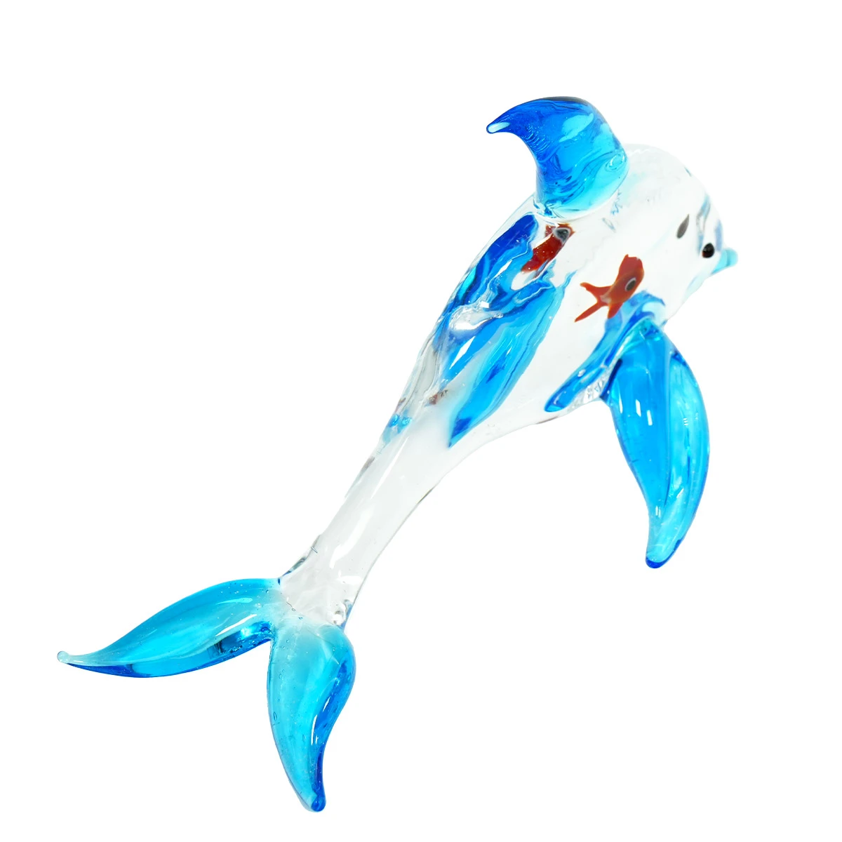 Dolphin With Fish - Original Murano Glass OMG 5 Dolphin With Fish - Original Murano Glass OMG - Image 3