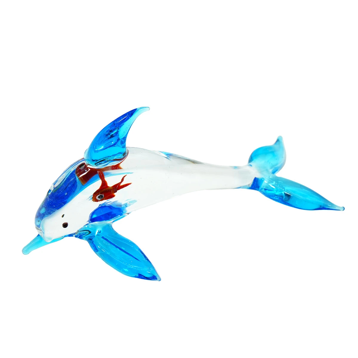 Dolphin With Fish - Original Murano Glass OMG 6 Dolphin With Fish - Original Murano Glass OMG - Image 4