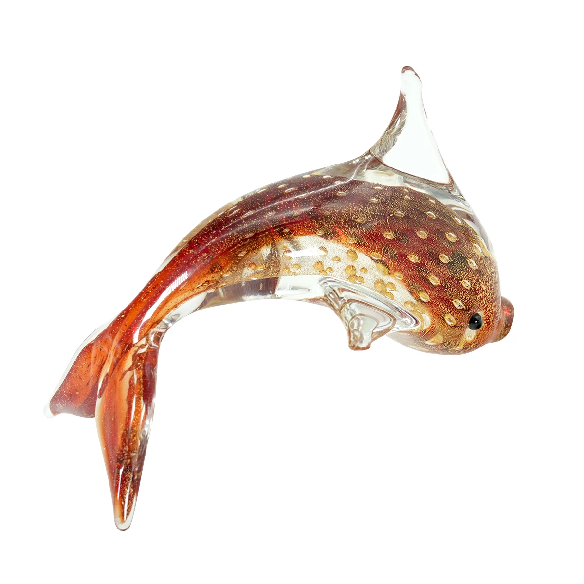 Dolphin Figurine - Red - Original Murano Glass Omg 6 Dolphin Figurine - Red - Original Murano Glass Omg - Image 4