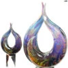 Double Curly - Essence - Original Murano Glass -Life Store double curly chalcdony original murano glass omg