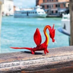 Red Dragon - Original Murano Glass OMG -Life Store dragoon red original murano glass omg4