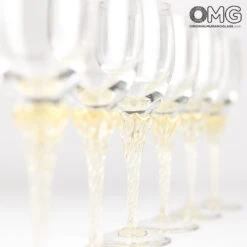 Champagne Prosecco Wine Flute - Set Of 6 Glasses -Life Store drinking muscat flute set 6