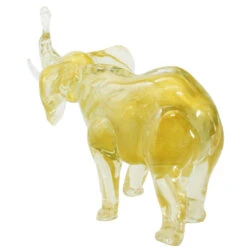Elephant Family - With Gold Leaf - Original Murano Glass OMG -Life Store elephant gold set original murano glass omg4