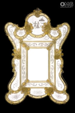 Emperor - Wall Venetian Mirror - Murano Glass