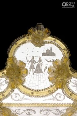 Emperor - Wall Venetian Mirror - Murano Glass -Life Store emperor mirror original murano glass 3