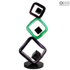 Kubrick Sculpture - Original Murano Glass Omg