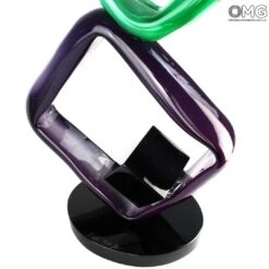Kubrick Sculpture - Original Murano Glass Omg -Life Store enigma sculpture original murano glass 4