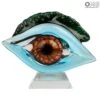 Look At Me - Eye - Original Murano Glass -Life Store eye light blue original murano glass 1