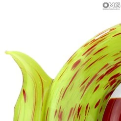 Green Hair Girl - Cubism - Original Murano Glass -Life Store fair punk head ciuffo murano glass 4