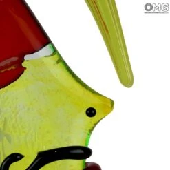 Green Hair Girl - Cubism - Original Murano Glass -Life Store fair punk head ciuffo murano glass 5