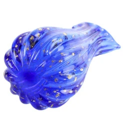 Fashion 60s Swallow Vase - Blu Venetian Glass Murano OMG® -Life Store fashion60 venetian glass murano omg 2117