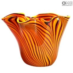 Tigre King Vase - Blown Vase - Original Murano Glass -Life Store fenicio murano glass high vase 5